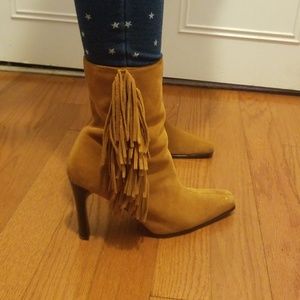 Women's Size 9 Predictions Tan Suede Boots